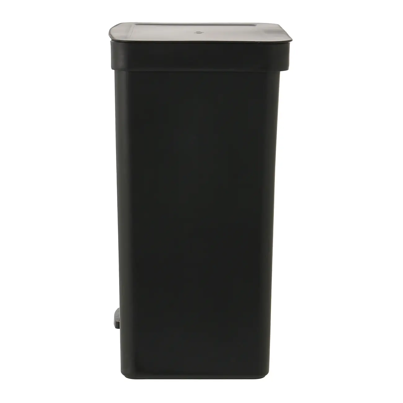 LIXEIRA DUPLA COM PEDAL 30 L TRIUM - PRETO/CINZA - Foto 3