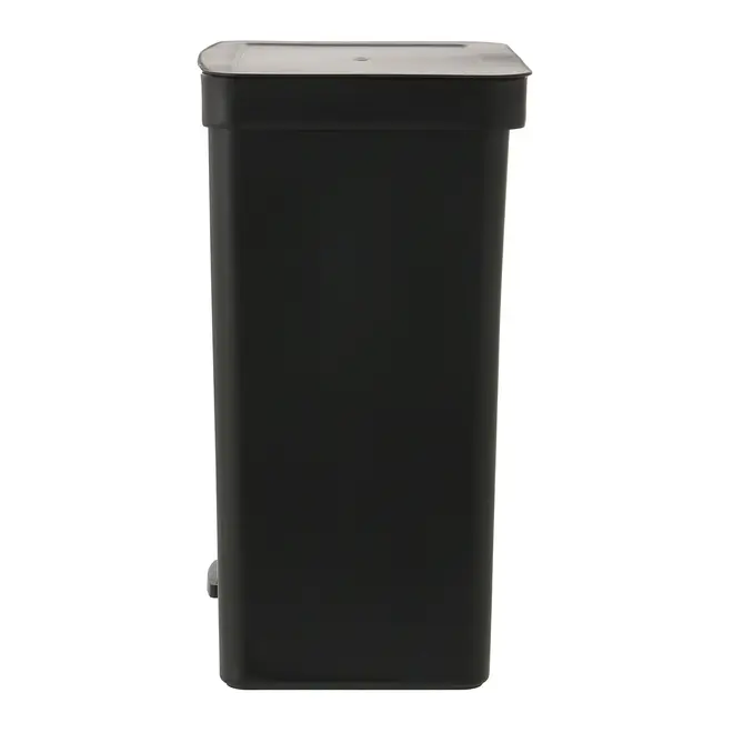 LIXEIRA DUPLA COM PEDAL 30 L TRIUM - PRETO/CINZA - Foto 3