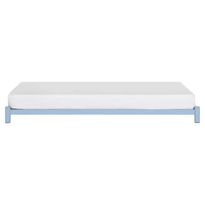 CAMA DE SOLTEIRO INFERIOR 78 CM FLAT - AZUL CLARO - Foto 28