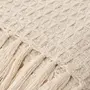 MANTA PARA SOFÁ 1,20 M X 1,60 M ALVEÁRIO - NATURAL - Foto 6