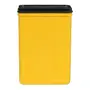 POTE HERMÉTICO 1,2 L MAIZENA - AMARELO/PRETO - Foto 8