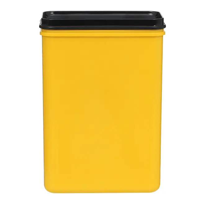 POTE HERMÉTICO 1,2 L MAIZENA - AMARELO/PRETO - Foto 8