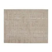 TAPETE 2 M X 2,50 M SPINDLE - BRANCO/NATURAL - Foto 1