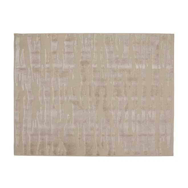 TAPETE 2 M X 2,50 M SPINDLE - BRANCO/NATURAL - Foto 1