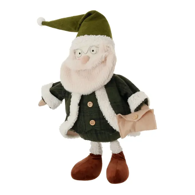 ADORNO BONECO PAPAI NOEL VILAREJO NOEL - CIPESTRE/MULTICOR - Foto 2