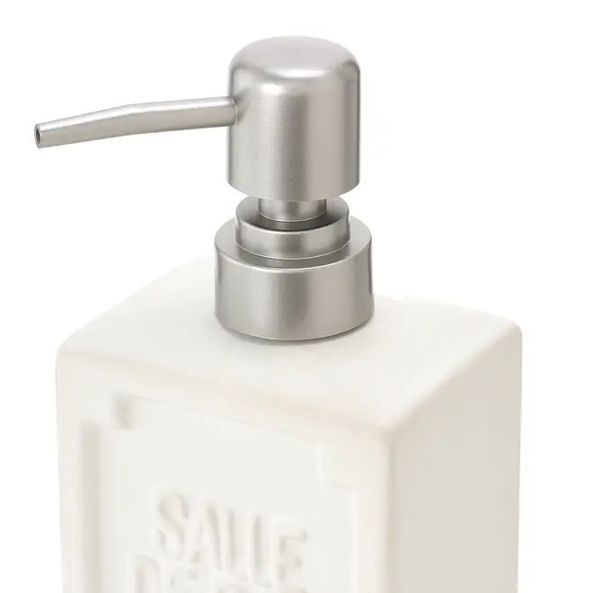 KIT PARA BANCADA 3 PEÇAS SALLE DE BAIN - BRANCO/CROMADO - Foto 6