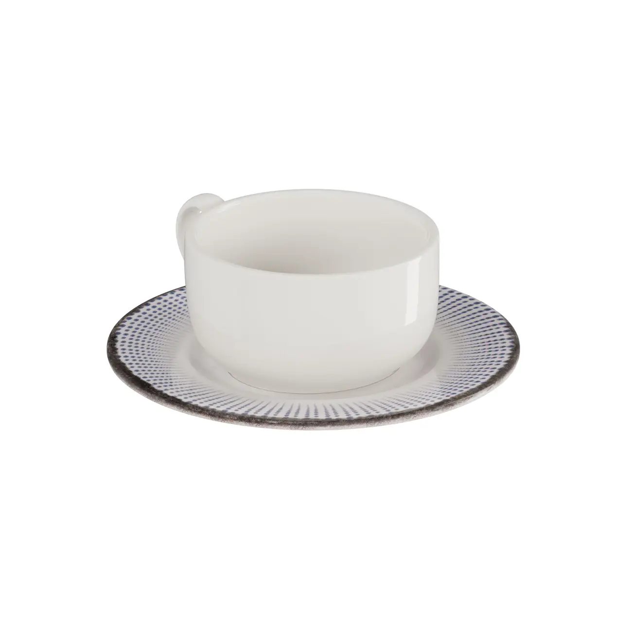 XÍCARA CAFÉ 50 ML SALINA I - BRANCO/AZUL - Foto 23