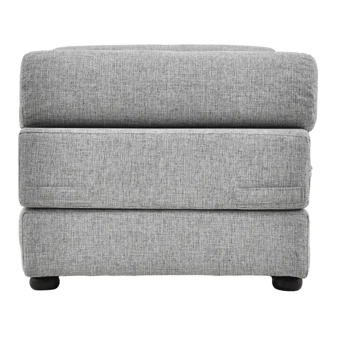 SOFÁ-CAMA 2 LUGARES STACK - CINZA CLARO MESCLA - Foto 3