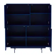BUFFET 4 PORTAS 1,10 M X 45 CM MONOLITH - LAZULITE - Foto 7