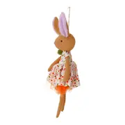 ADORNO COELHA 30 CM PÁSCOAMOR - LARANJA LED/MOUSSE DE JABUTICABA - Foto 5