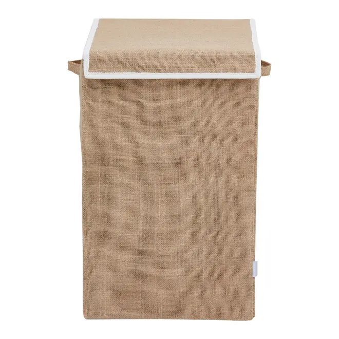CESTO PARA ROUPA GUNNY - FIBRA NATURAL - Foto 1