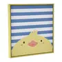 QUADRO 20 CM X 20 CM ANIMALS DUCK - ZIMBRO/LIMÃO SICILIANO - Foto 2