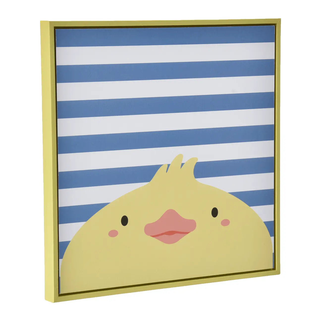 QUADRO 20 CM X 20 CM ANIMALS DUCK - ZIMBRO/LIMÃO SICILIANO - Foto 2