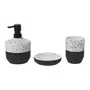 KIT BANCADA 3 PEÇAS DOWA - BRANCO/PRETO - Foto 3