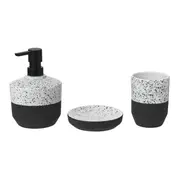KIT BANCADA 3 PEÇAS DOWA - BRANCO/PRETO - Foto 3