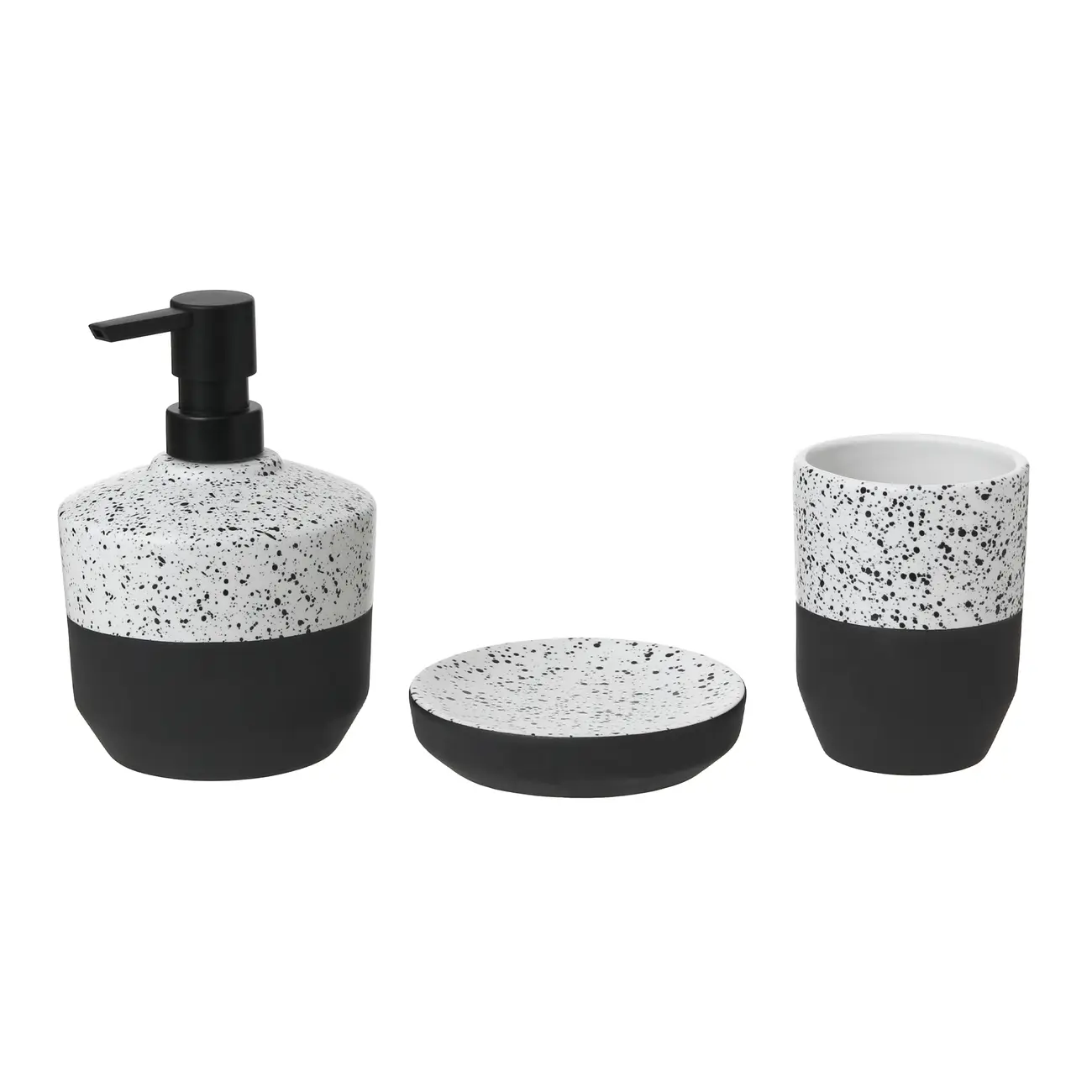 KIT BANCADA 3 PEÇAS DOWA - BRANCO/PRETO - Foto 3