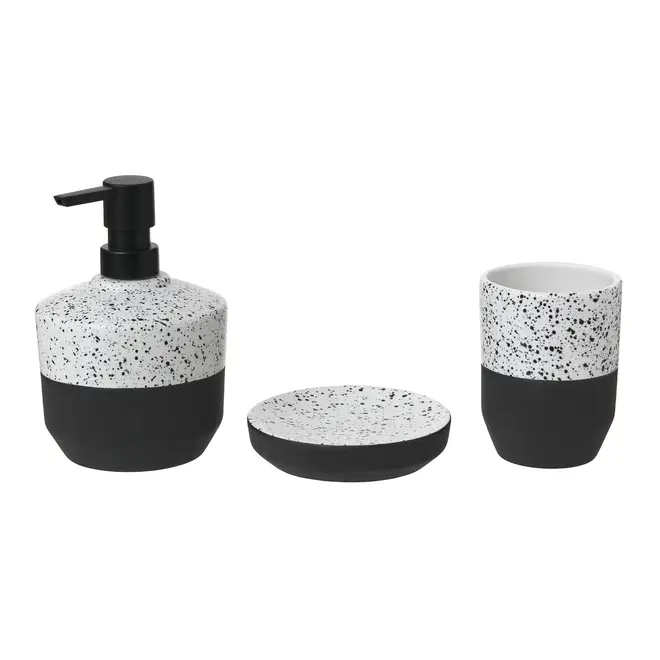 KIT BANCADA 3 PEÇAS DOWA - BRANCO/PRETO - Foto 3