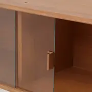 ARMÁRIO DE COZINHA AÉREO BAIXO 1,80 M COM 2 PORTAS DE CORRER TOARI - MACCHIATO/INCOLOR - Foto 9
