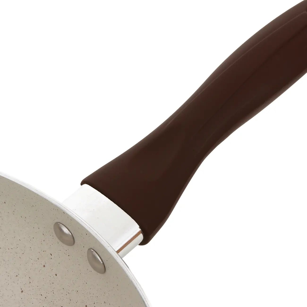 WOK INDUÇÃO 28 CM CERAMIC LIFE SMART PLUS - CREAM/MARROM - Foto 8
