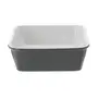 TRAVESSA REFRATÁRIA 25 CM X 17 CM THEVY - KONKRET/BRANCO - Foto 3