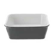TRAVESSA REFRATÁRIA 25 CM X 17 CM THEVY - KONKRET/BRANCO - Foto 3