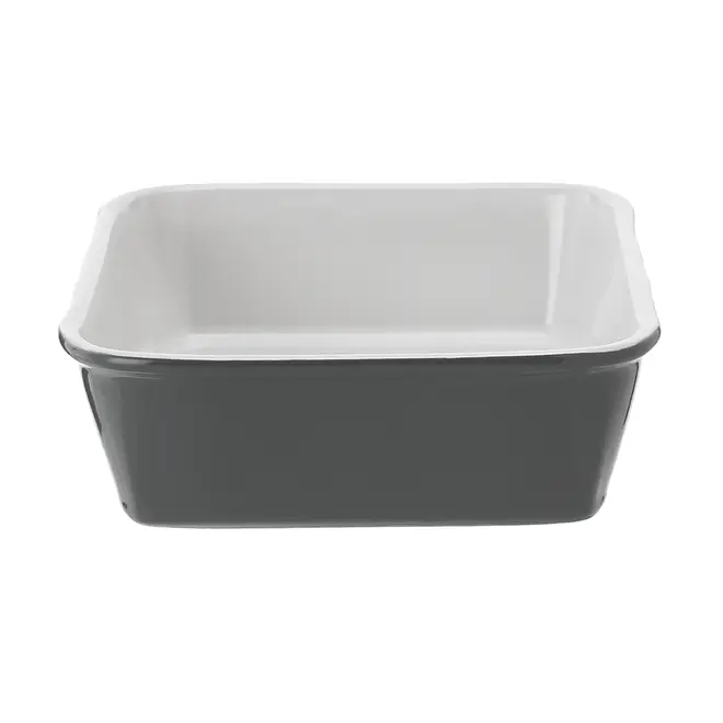TRAVESSA REFRATÁRIA 25 CM X 17 CM THEVY - KONKRET/BRANCO - Foto 3