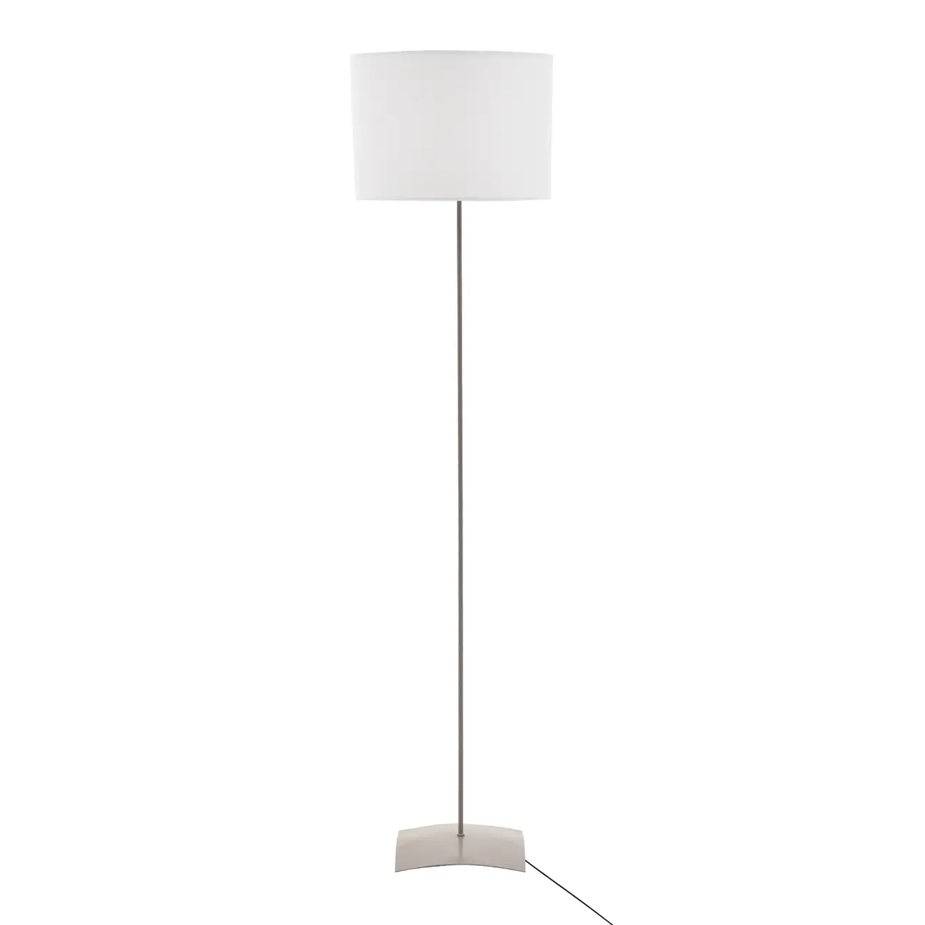 LUMINÁRIA DE CHÃO ALINE C/CÚPULA H - ARGILA/BRANCO - Foto 1