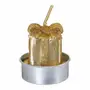 KIT MINI VELAS PRESENTES C/6 4 CM FINE FESTIVITY - OURO - Foto 3