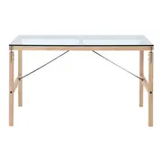MESA 1,30 M X 75 CM PONTES - OAK FEEL/GRAFITE SATIN - Foto 1