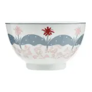 TIGELA 13 CM PASCOQUETTE - BLEU CENDRÉ/VIN ROSE - Foto 3