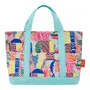 BOLSA DE PRAIA VIBRA VERÃO - AÇAY/VERDE ÁGUA - Foto 1