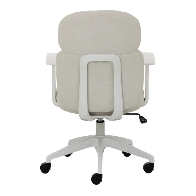 CADEIRA DE ESCRITÓRIO BOLSTER - BRANCO/OFF WHITE - Foto 4