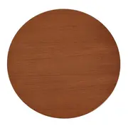 TAMPO DE MESA DE MADEIRA OVAL 1,98 M X 1,22 M TULIPE - NOZES - Foto 3