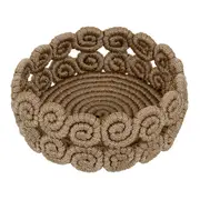 CESTO/CENTRO DE MESA 18 CM ARABESCO - CAMELO - Foto 3