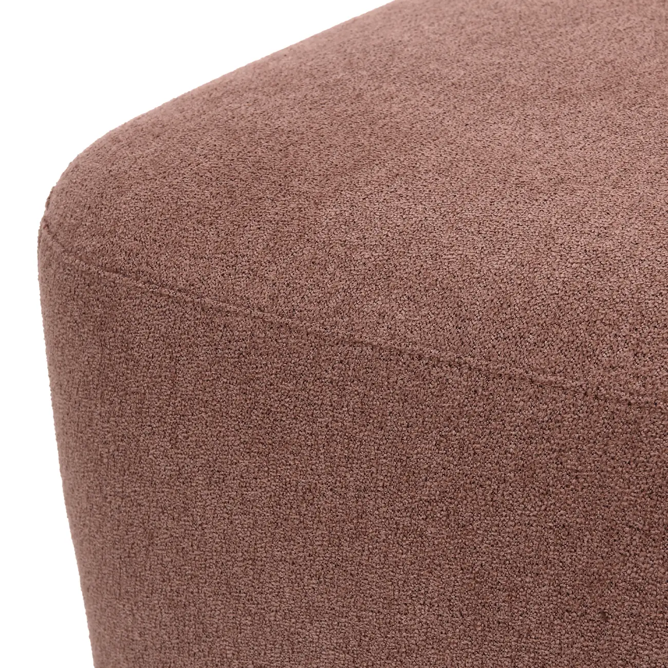 MÓDULO SOFÁ 1 LUGAR ASSENTO 75 CM SHIRO - QUARTZO ROSA - Foto 9