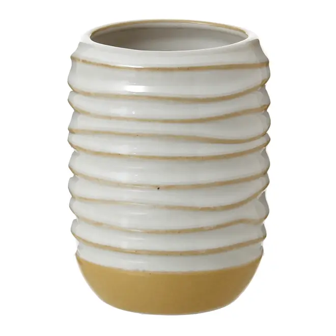 PORTA-ESCOVA/PASTA WELLE - BRANCO/BEGE - Foto 2