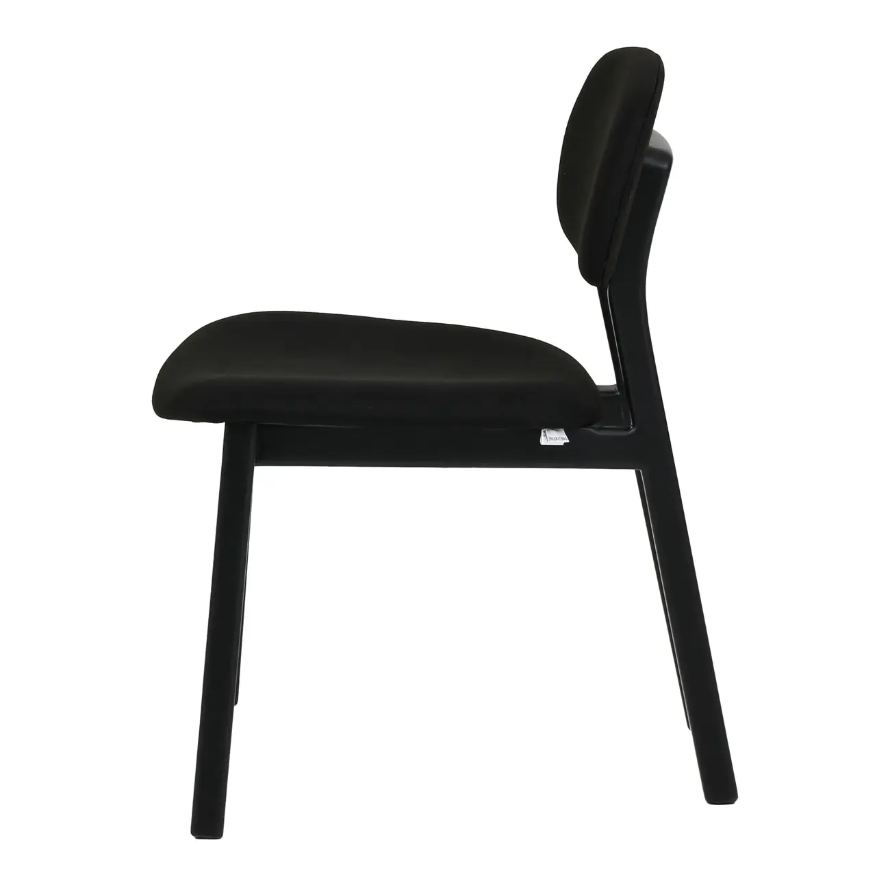 CADEIRA DE JANTAR MALMO - PRETO/PRETO - Foto 3