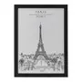 QUADRO 28 CM X 38 CM PARIS MEMORIES - PRETO/BRANCO - Foto 1