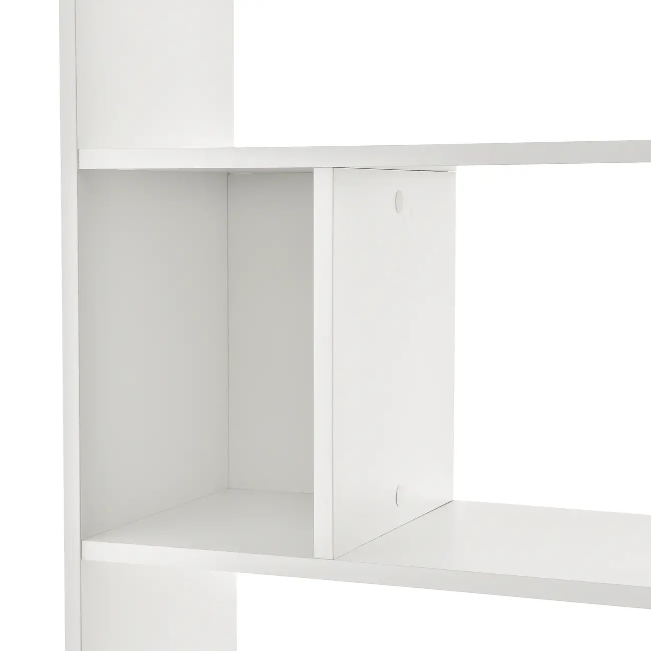 ESTANTE/DIVISÓRIA 80 CM X 2,12 M BLOCK - BRANCO - Foto 5