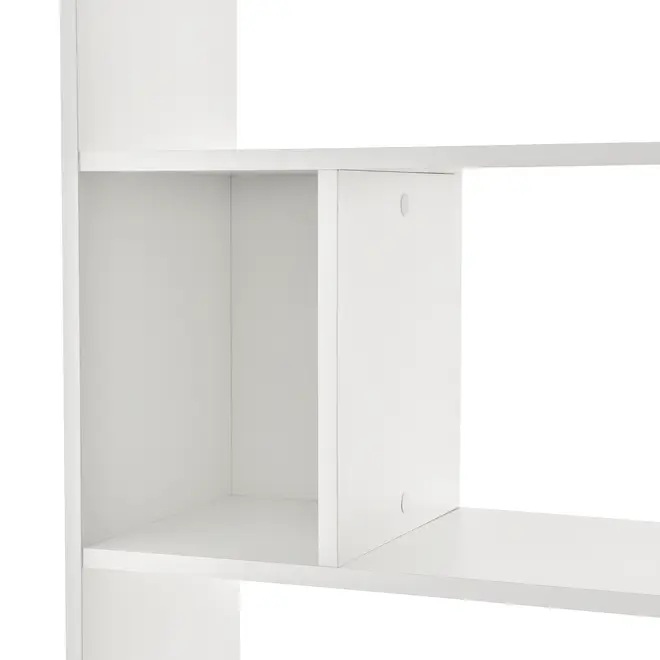 ESTANTE/DIVISÓRIA 80 CM X 2,12 M BLOCK - BRANCO - Foto 5