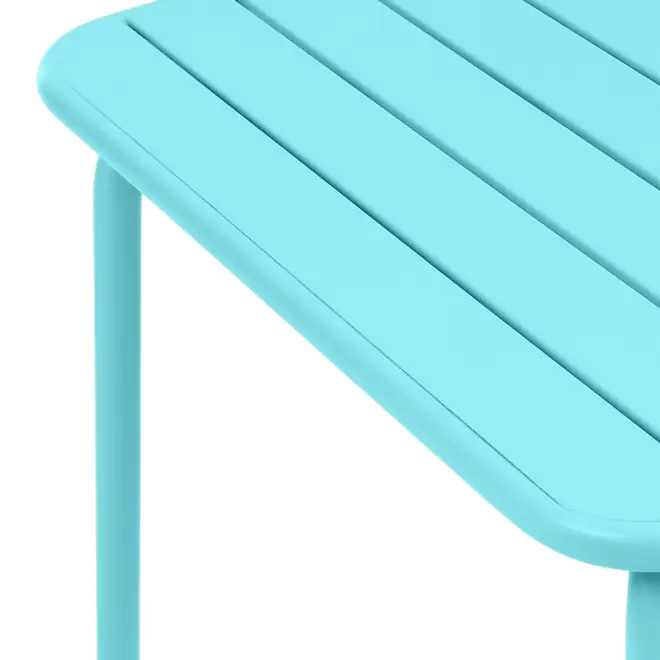 MESA 70 CM X 70 CM ALMARÉ - VERDE ÁGUA - Foto 8