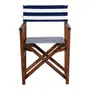 CADEIRA LEME COM ASS/ENCOSTO BLUESTRIPE - TAMARINDO/AZUL - Foto 3
