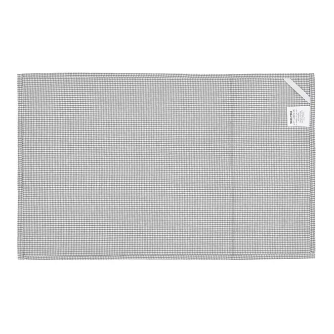 PANO DE PRATO CONJUNTO COM PEÇAS 2 COZY - BRANCO/CINZA - Foto 5