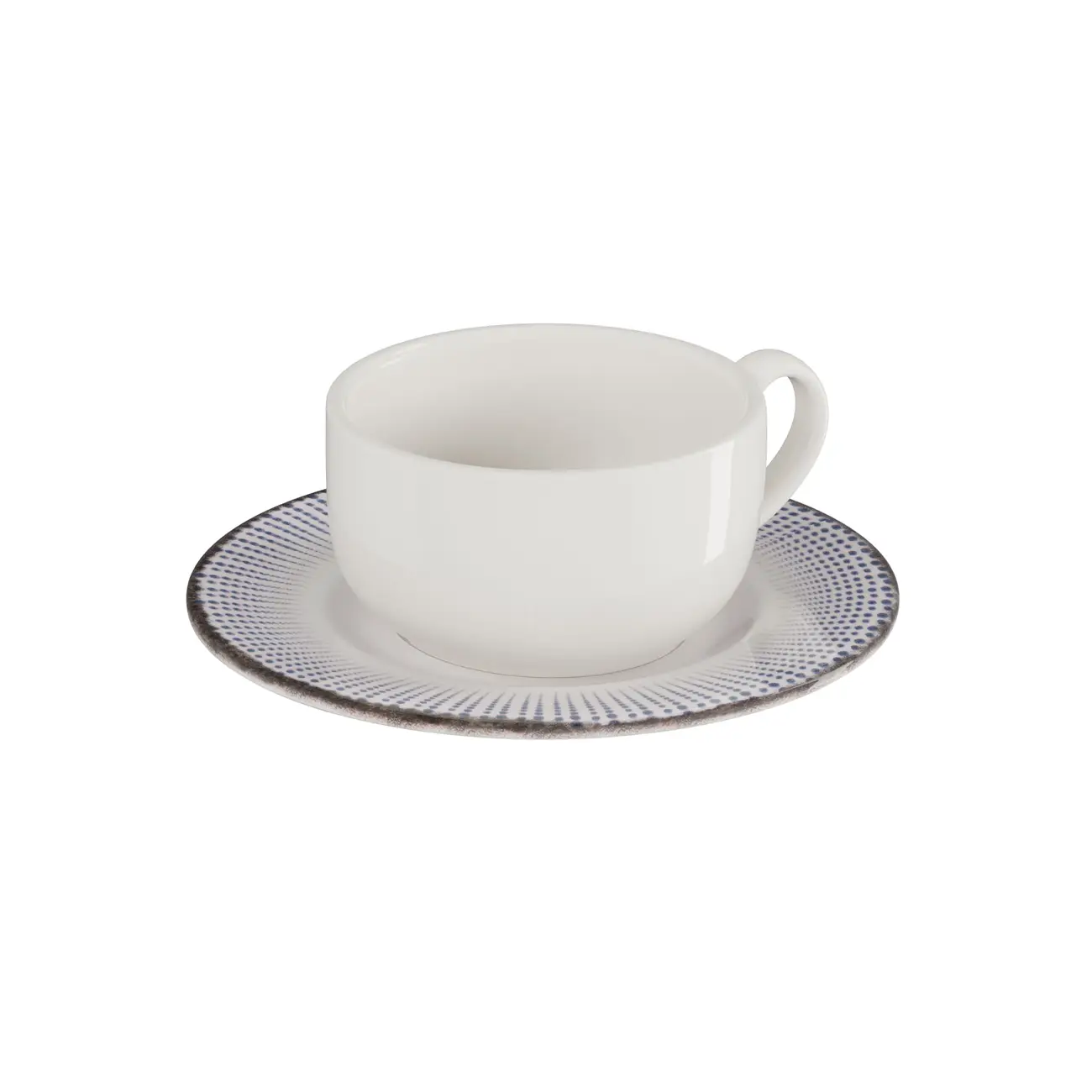 XÍCARA CAFÉ 50 ML SALINA I - BRANCO/AZUL - Foto 30