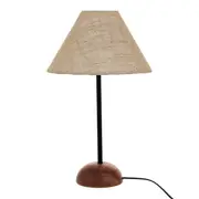 LUMINÁRIA DE MESA PILAR C/CUP A - NOZES/PRETO - Foto 2
