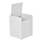 BAÚ 40 CM X 40 CM HIDING - BRANCO - Foto 6