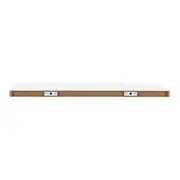 PRATELEIRA 4 CM X 1 M X 25 CM BALANCE - BRANCO - Foto 3