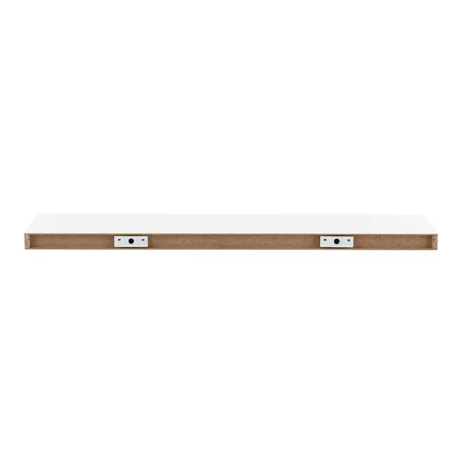 PRATELEIRA 4 CM X 1 M X 25 CM BALANCE - BRANCO - Foto 3