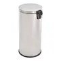 LIXEIRA COM PEDAL 30 L MALDEN - INOX/PRETO - Foto 5