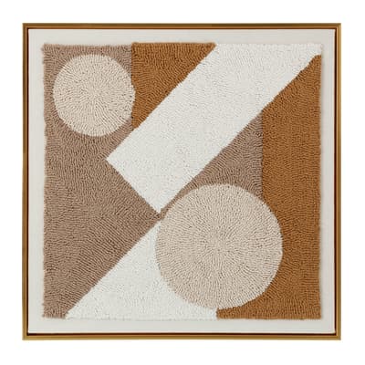 QUADRO 60 CM X 60 CM GEOMETRIC FABRIC